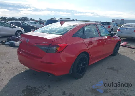 2024 Honda Civic Sport from USA, damaged, VIN 2HGFE2F51RH527565